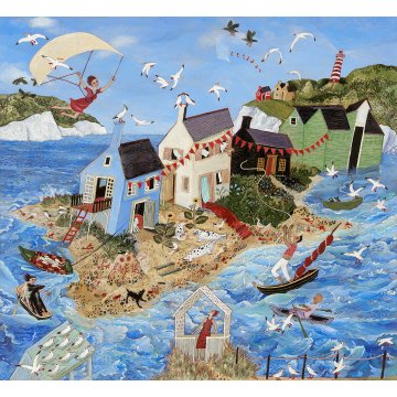 Hang Gliding in Heels