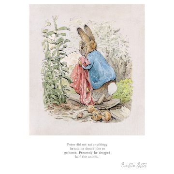 Peter did not eat anything...