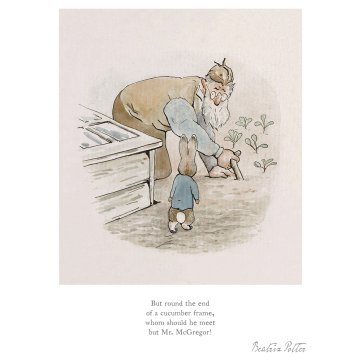 Whom should we meet, but Mr McGregor