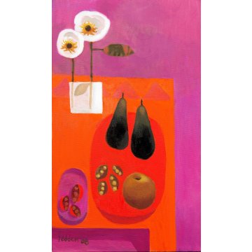 Mary-Fedden-Two-Pears-2008-print