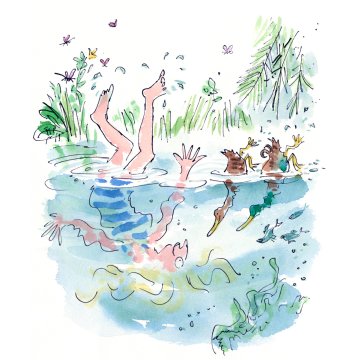 Quentin Blake print