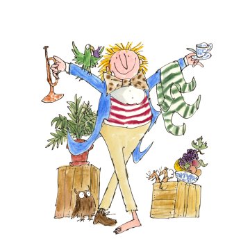 Quentin Blake print - Mister Magnolia