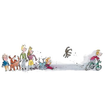 Quentin Blake print Simpkin Fast
