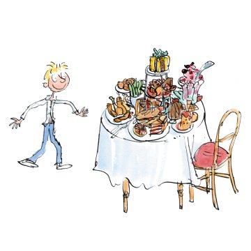 Quentin Blake print - Simpkin