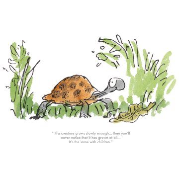 Quentin Blake Roald Dahl print - Esio Trot