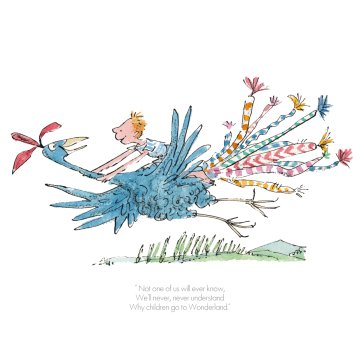 Quentin Blake Roald Dahl print
