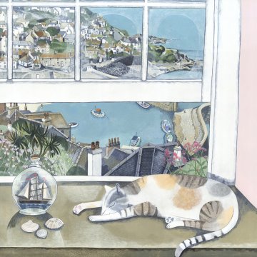 The Lazy Mousehole Cat