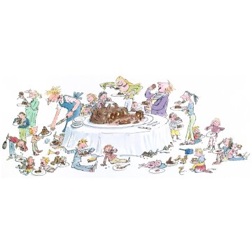 quentin-blake-chocolate-fudge-banana-cake-signed-print