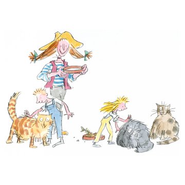 quentin-blake-her-three-fat-cats-signed-print